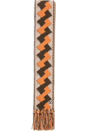 VALENTINO GARAVANI Patterned-jacquard scarf