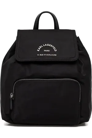 Karl Lagerfeld Logo-plaque backpack