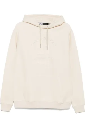 Karl Lagerfeld Logo-embroidered hoodie