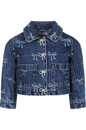 Self-Portrait Bow-print jacket