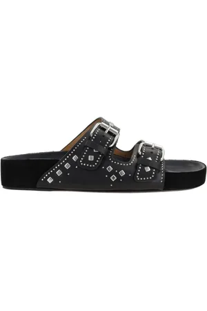 Isabel Marant Leather Lennyo slippers