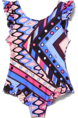 PUCCI Junior Vivara-print swimsuit