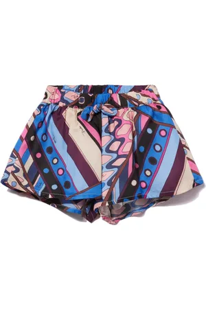 PUCCI Junior Vivara-print shorts