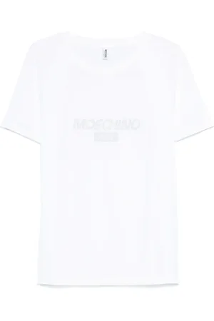 Moschino Logo-appliqué T-shirt