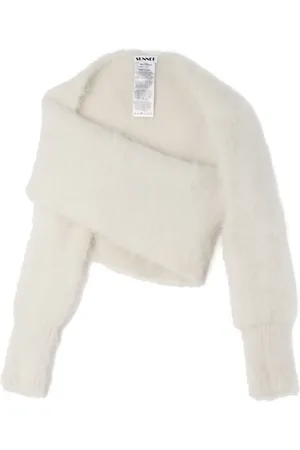 SUNNEI Brushed-finish wrapped sweater