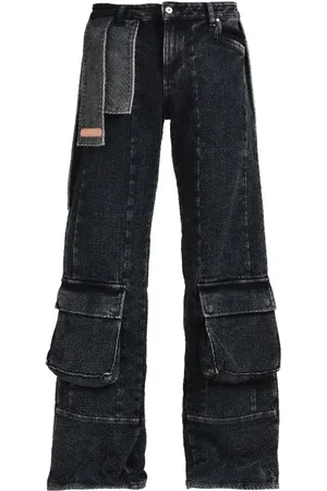 PDF Bouclé wide-leg jeans