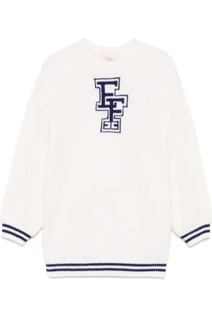 Elisabetta Franchi Intarsia-logo sweater