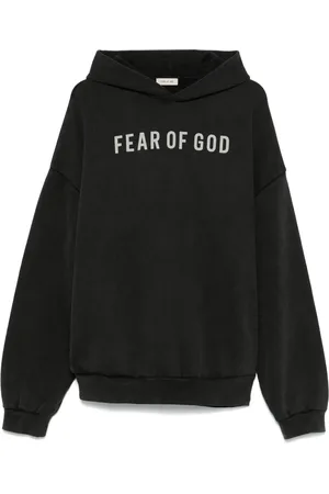 FEAR OF GOD Logo-print hoodie
