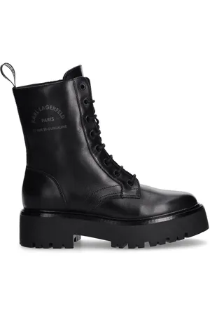 Karl Lagerfeld Logo-print ankle boots
