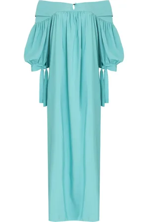 AMIR SLAMA Off-shoulder maxi dress