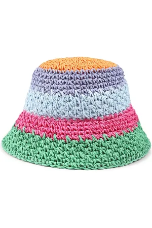Molo Striped straw hat