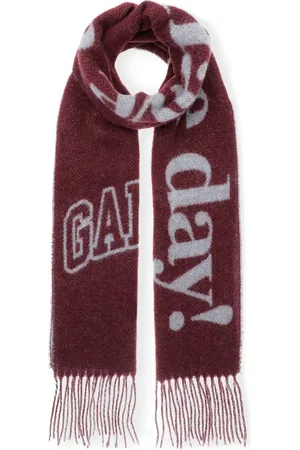 Ganni Please Recycle scarf