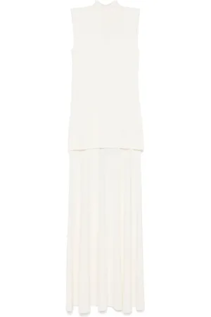 Jil Sander Crepe maxi dress