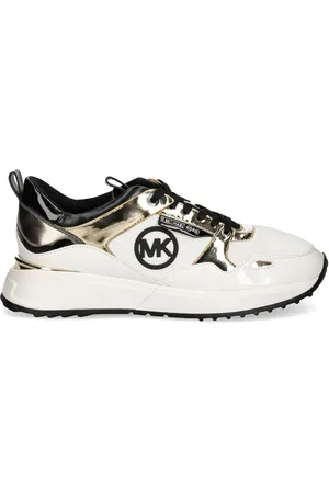 Michael Kors Metallic-panel sneakers