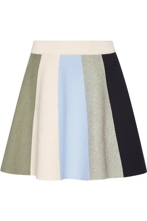 J.W.Anderson Striped mini skirt