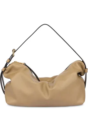 Moschino Tie Me leather shoulder bag