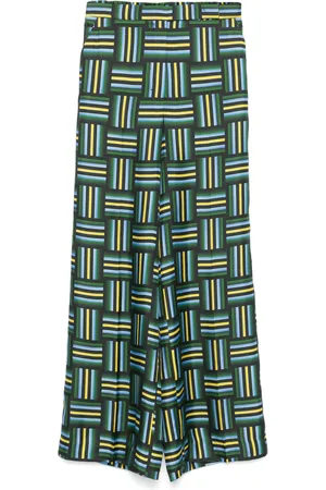 Dorothee Schumacher Printed silk trousers