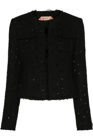 Nº21 Crystal-embellished jacket