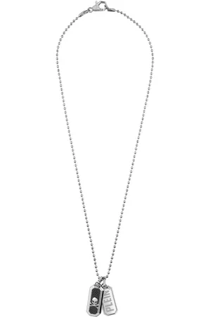 Philipp Plein Logo-tag necklace