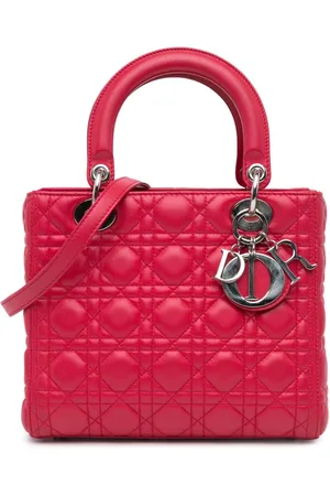 Dior 2013 Medium Lambskin Cannage Lady Dior satchel