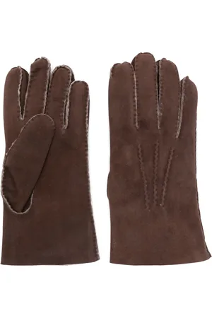 ELEVENTY Raised-seam gloves