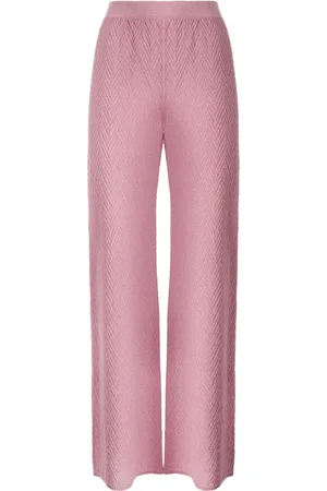 Missoni Zigzag-knit trousers