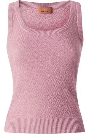 Missoni Zigzag woven tank top