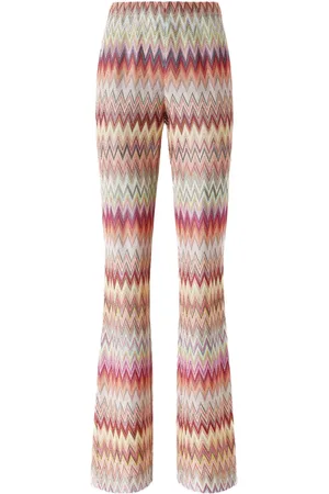 Missoni Zigzag-knit trousers