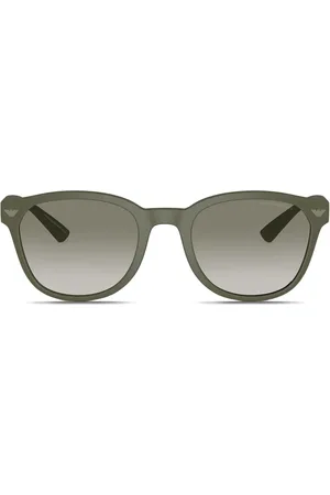 Emporio Armani Geometric-frame sunglasses