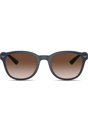 Emporio Armani Geometric-frame sunglasses