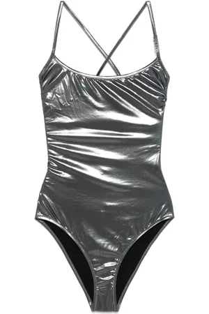 Moschino Metallic swimsuit