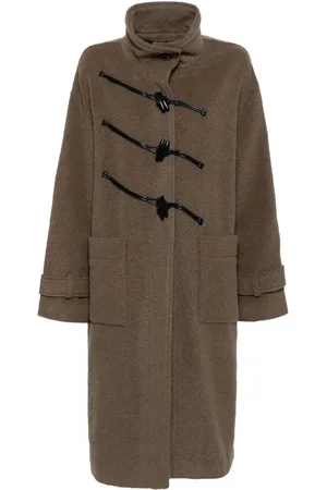 tout a coup High-neck duffle coat