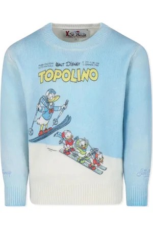 MC2 SAINT BARTH X Disney intarsia-knit sweater