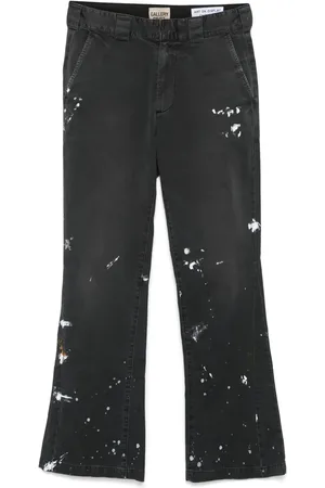GALLERY DEPT. Paint splatter-detail trousers