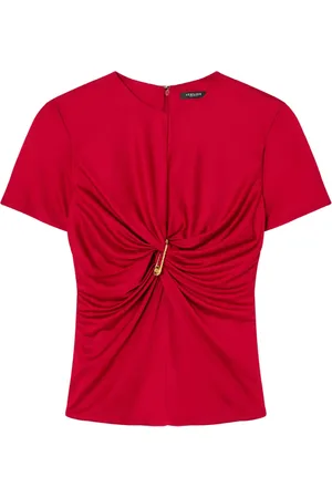 VERSACE Safety Pin gathered top