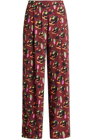 MEHTAP ELAIDI Floral-print trousers