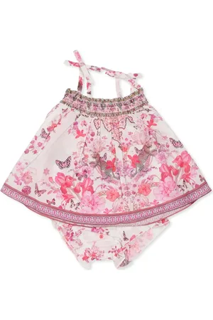 Camilla Printed top bloomer set