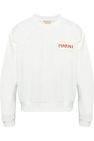 Marni Logo-print cotton sweatshirt