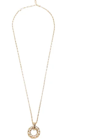 Saint Laurent 1990s rhinestone necklace