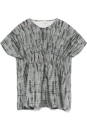 Le pandorine Tie dye-print top