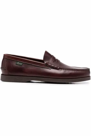 Paraboot Coraux logo-tag loafers