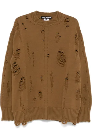 JUNYA WATANABE X Comme Des Garçons ripped-detailed sweater
