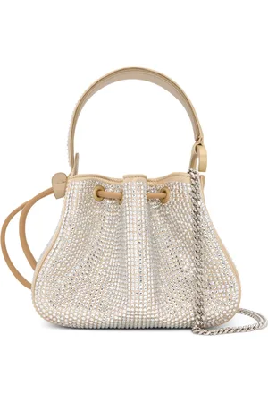 Oscar de la Renta Nano O Handle crystal-pav?? bag