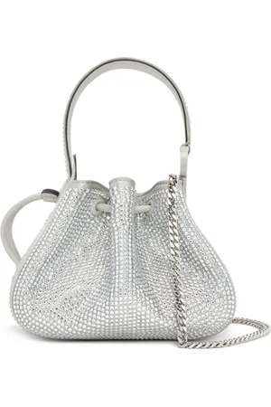 Oscar de la Renta Nano O Handle crystal-pav?? bag
