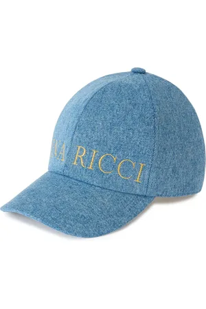 Nina Ricci Logo-embroidered denim cap