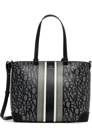Armani Exchange Monogram two-way handbag