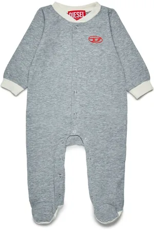 Diesel Logo-embroidered pajamas