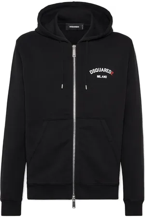 Dsquared2 Logo-print zip-up hoodie