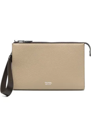 Tom Ford Logo-stamp clutch bag