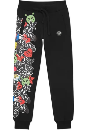 Philipp Plein Smile-print track pants